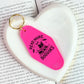 Read More Boooooks Motel Keychain