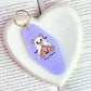 Beary Bookish Motel Keychain